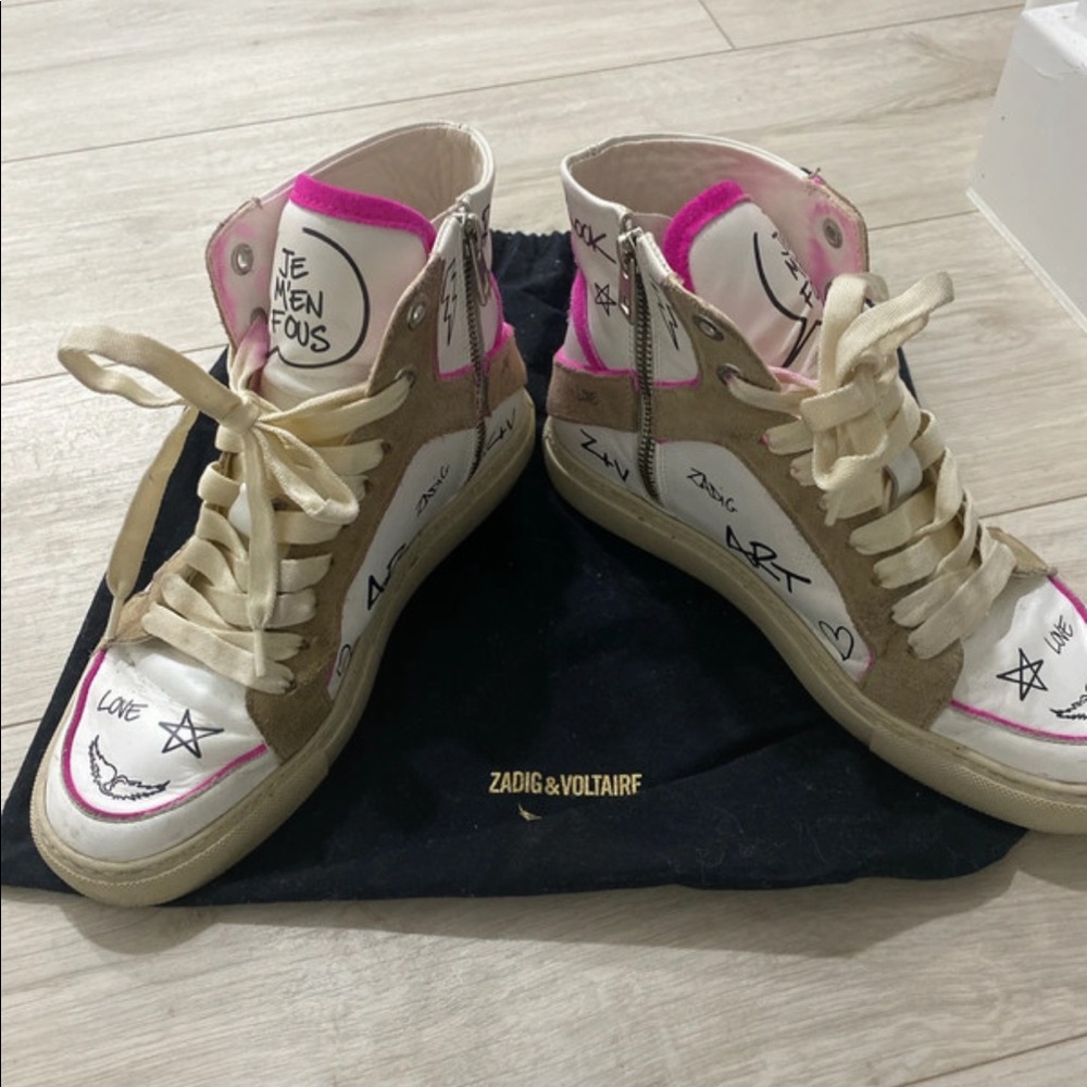 Zadig & Voltaire high top sneakers - Picture 5 of 7